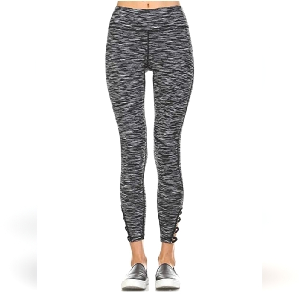 Mono B Space Dye Lattice Leggings